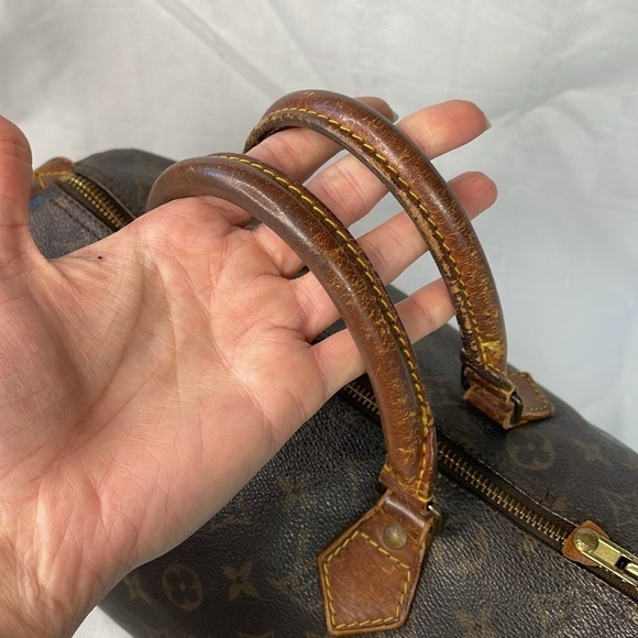 Louis Vuitton Monogram Speedy 30 Handbag Classic Designer Timeless Luxury - Picture 8 of 17
